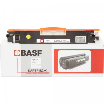 Картридж тонер BASF для HP LJ M176n/M177fw CF352A Yellow (BASF-KT-CF352A) - Фото №1