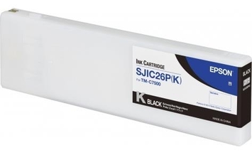 Картридж Epson SJIC26P принтера ColorWorks C7500 Black (C33S020618) - Фото №1
