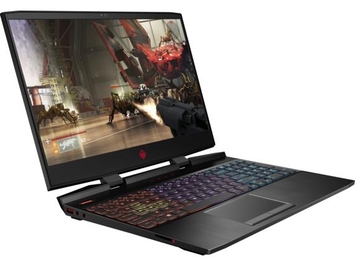 Ноутбук HP OMEN 15-dc0023ur 15.6FHD AG/Intel i7-8750Q/8/1000+128F/NVD1050-2/DOS (4GY42EA) - Фото №1