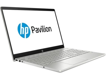 Ноутбук HP Pavilion 15-cs0006ur 15.6FHD AG/Intel i3-8130U/8/1000+128F/int/W10/Silver (4GP02EA) - Фото №1