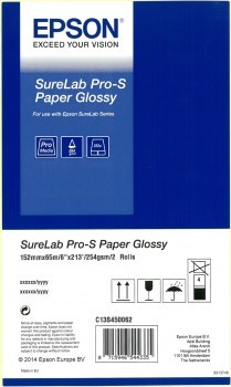 Папір глянцевий Epson 15*165 см Pro-S Paper Luster 6x65 (C13S450066) - Фото №1