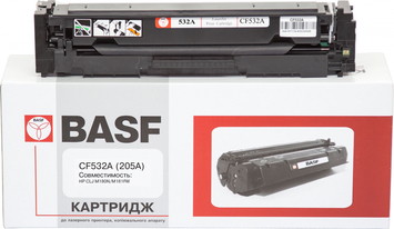 Картридж тонер BASF для LJ M180n/M181fw CF532A Yellow (BASF-KT-CF532A) - Фото №1