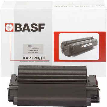 Тонер-картридж BASF для Xerox Phaser 3635MF 108R00796 Black (BASF-KT-3635-108R00796) - Фото №1