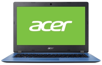 Ноутбук Acer Aspire 1 A114-32-C9GK 14 AG/Intel Cel N4000/4/64F/int/Lin/Blue (NX.GW9EU.004) - Фото №1