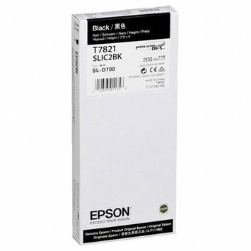 Картридж Epson 200ml D700 Surelab Black (C13T782100) - Фото №1