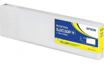 Картридж Epson SJIC30 ColorWorks C7500G Yellow (C33S020642) - Фото №1