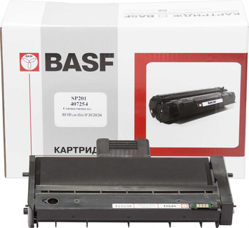 Тонер-картридж BASF для Ricoh Aficio SP201/SP203/SP204 407254 Black (BASF-KT-SP201-407254) - Фото №1