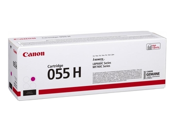 Тонер-картридж Canon 055H Magenta (3018C002) - Фото №1