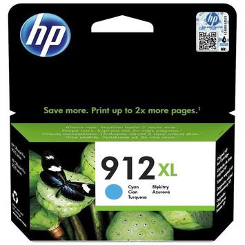 Картридж HP 912XL High Yield Cyan Original Ink Cartridge - Фото №1