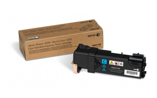 Тонер-картридж Xerox PH6500/WC6505 Cyan (106R01598) - Фото №1
