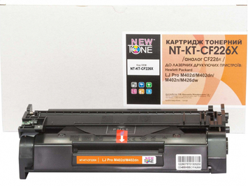 Тонер-картридж NewTone для HP LJ Pro M402d/M402dn/M402n/M426dw CF226X Black (LC44N) - Фото №1