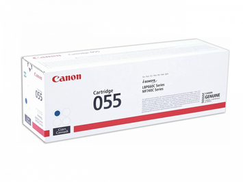 Тонер-картридж для CanonLBP66x, MF74 x Cartridge 055 Cyan (2.1K) 3015C002 - Фото №1