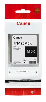 Картридж Canon 130 мл PFI-120 Matte Black (130ml) 2884C001 - Фото №1