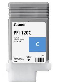 Картридж Canon 130 мл PFI-120 Cyan (130 ml) 2886C001 - Фото №1