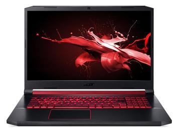 Ноутбук Acer Nitro 5 AN517-51 17.3FHD IPS AG/Intel i7-9750H/8/1000+256F/NVD1650-4/Lin/Black (NH.Q5CEU.009) - Фото №1