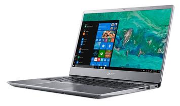 Ноутбук Acer Swift 3 SF314-56 14FHD IPS/Intel i3-8145U/8/128F/int/Lin/Silver (NX.H4CEU.010) - Фото №1