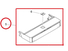 Лоток DUST COVER ASSEMBLY Canon MF4410/4450/4430/4550/4580, (FM4-6933) - Фото №1