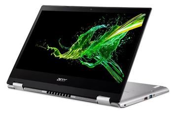 Ноутбук Acer Spin 3 SP314-53N 14FHD Touch/Intel i3-8145U/8/256F/int/W10/Black (NX.HDBEU.018) - Фото №1