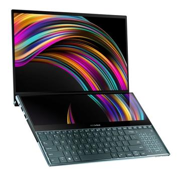 Ноутбук ASUS UX581GV-H2004T 15.6UHD Touch/Intel i7-9750H/16/512SSD/NVD2060-6/W10/Blue (90NB0NG1-M01230) - Фото №1