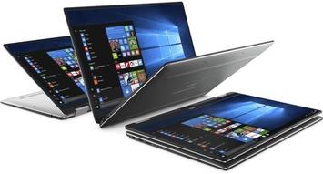 Ноутбук Dell XPS 13 (9365) 13.3FHD Touch/Intel i5-8200Y/8/256F/int/W10/Silver (X358S2NIW-65) - Фото №1