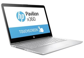 Ноутбук HP Pavilion x360 14FHD IPS Touch/Intel i3-8145U/8/256F/NVD130-2/W10/Silver (7SB18EA) - Фото №1