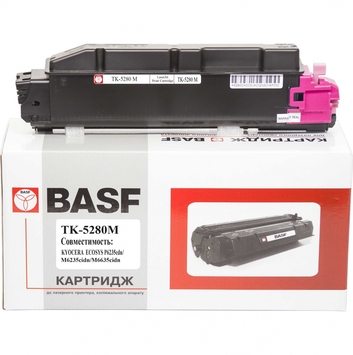 Тонер-картридж BASF для Kyoсera Mita ECOSYS P6235/TK5280M 1T02TWBNL0 Magenta (BASF-KT-TK5280M) - Фото №1