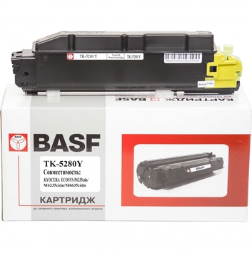 Тонер-картридж BASF для Kyoсera Mita ECOSYS P6235 / TK5280Y 1T02TWANL0 Yellow (BASF-KT-TK5280Y) - Фото №1