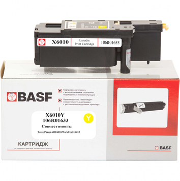 Тонер-картридж BASF для Xerox Phaser 6000/6010N 106R01633 Yellow (BASF-KT-X6010Y) - Фото №1