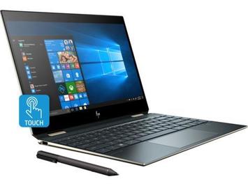 Ноутбук HP Spectre x360 15-df0038ur 15.6UHD IPS Touch/Intel i7-8750H/16/1000/NVD1050Ti-4/W10/Blue (5MN88EA) - Фото №1