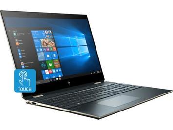 Ноутбук HP Spectre x360 15-df1000ur 13.3UHD IPS Touch AGP/Intel i7-9750H/16/512F/NVD1650-4/W10/DarkSilver (8KX52EA) - Фото №1