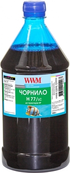 Чернила WWM для HP №177/85 1000г Light Cyan Водорастворимые (H77/LC-4) - Фото №1