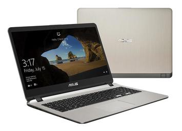 Ноутбук ASUS X507UA-EJ1032 15.6FHD AG/Intel i3-7020U/8/1000/int/EOS/Gold (90NB0HI2-M14630) - Фото №1