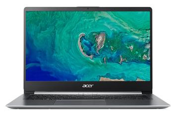 Ноутбук Acer Swift 1 SF114-32 14FHD IPS/Intel Pen N5000/8/256F/int/Lin/Silver (NX.GXUEU.012) - Фото №1