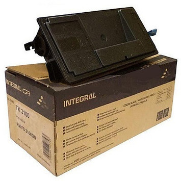 Тонер-картридж Integral для Kyocera-Mita FS 2100D / 2100DN аналог TK-3100 Black (12100115C) - Фото №1