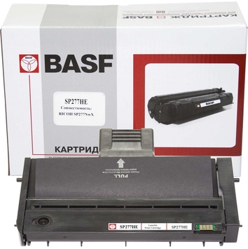 Тонер-картридж BASF для Ricoh Aficio SP SP277NwX 408160 Black (BASF-KT-SP277HE) - Фото №1