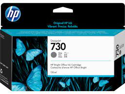 Тонер-картридж HP 730 для HP DesignJet, 300 мл, Gray (P2V72A) - Фото №1