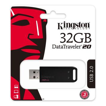 Накопитель Kingston 32GB USB 2 DT20 (DT20/32GB) - Фото №1