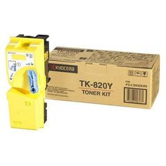 Тонер-картридж лазерный Kyocera TK-825Y Yellow (1T02FZAEU0) - Фото №1