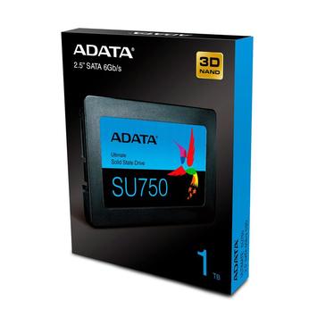 Твердотельный накопитель SSD 2.5&quot; ADATA 1TB SU750 SATA 3D TLC - Фото №1