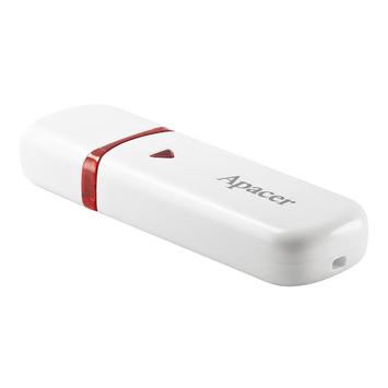 Накопичувач Apacer 64GB USB 2 AH333 White - Фото №1