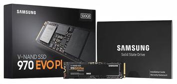 Твердотільний накопичувач SSD M.2 Samsung 500GB 970 EVO PLUS NVMe PCIe 3 4x 2280 3-bit MLC - Фото №1