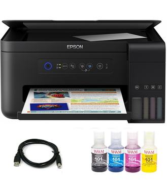 БФП A4 Epson L4150 + кабель USB + серветки (L4150-Promo) Фабрика друку c WI-FI - Фото №1