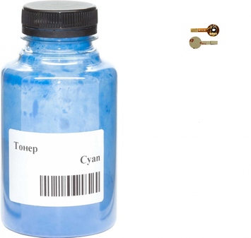 Тонер + чип АНК для Canon imageRUNNER C1225iF/1225 бутыль 210г 7300 копий Cyan (3203566) - Фото №1