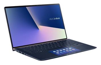 Ноутбук ASUS UX434FLC-A5131T 14FHD AG/Intel i7-10510U/16/1024SSD/NVD250-2/W10/Blue - Фото №1