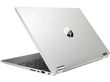 Ноутбук HP Pavilion x360 15.6FHD IPS AG/Intel i5-10210U/8/512F/int/W10/Silver - Фото №1
