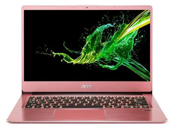 Ноутбук Acer Swift 3 SF314-58 14FHD IPS/Intel i3-10110U/8/256F/int/Lin/Pink - Фото №1