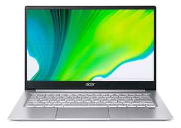 Ноутбук Acer Swift 3 SF314-42 14FHD IPS/AMD R3 4300U/8/256F/int/Lin/Silver - Фото №1