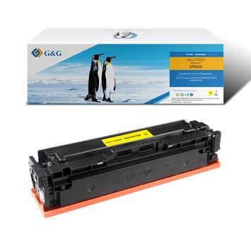 Картридж G&G до HP 205A CLJ M180/M181 CF532A Yellow (900 стор) G&G-CF532A - Фото №1