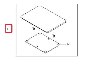 Кришка сканеру Samsung Samsung - Фото №1