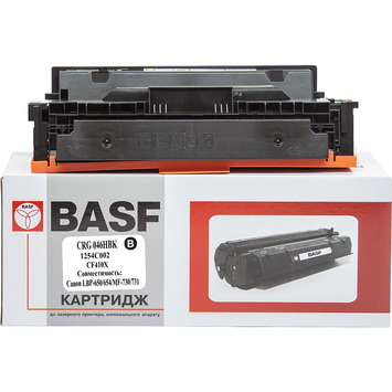 Картридж тон. BASF для Canon 046H, LBP-650/MF-730 1254C002/CF410X Black (BASF-KT-046HBK-U) - Фото №1